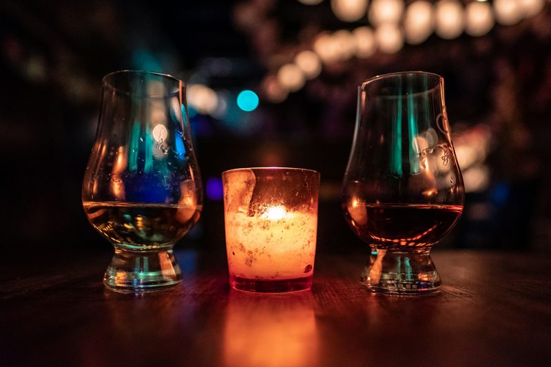 Scotch by candlelight
