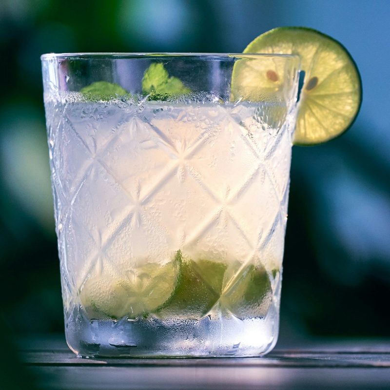 Rum cocktail