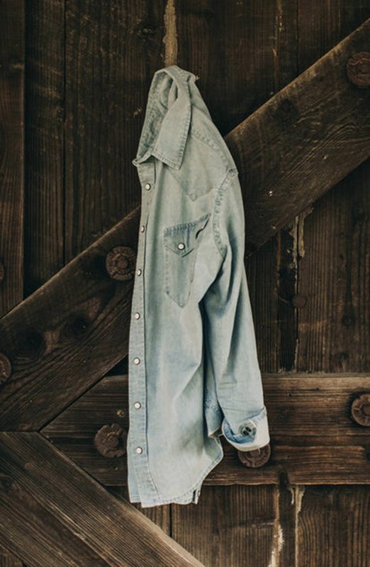 Taylor Stitch The Western Shirt hanging