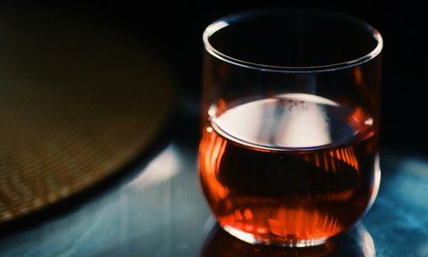 Whiskey in a glass