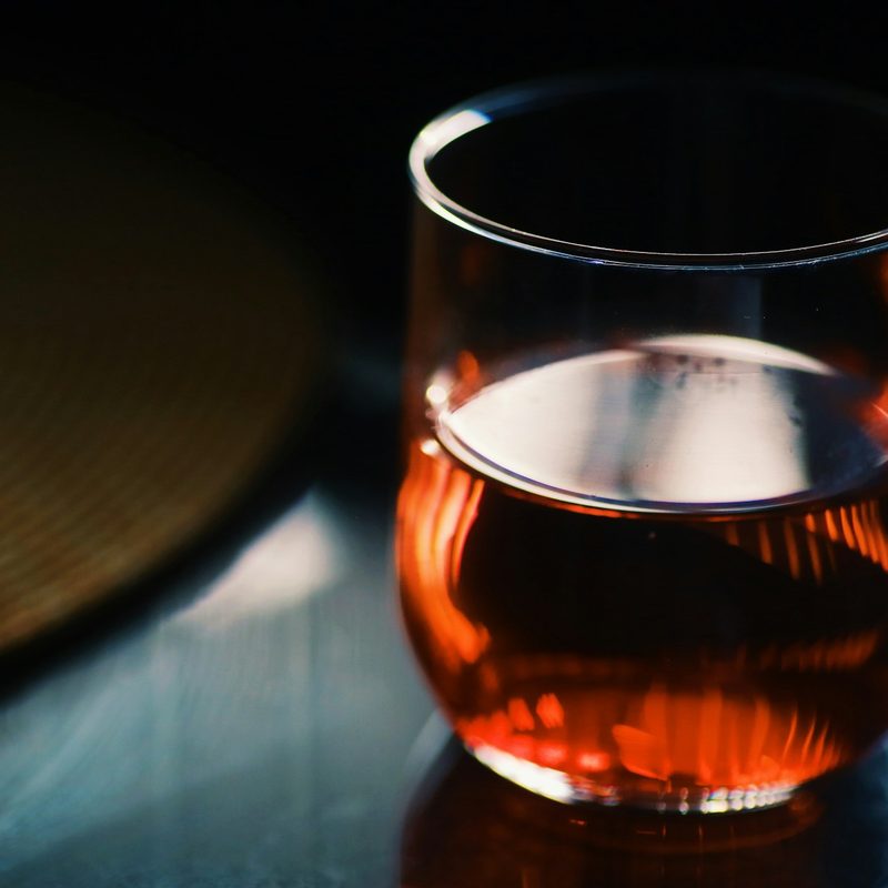 Whiskey in a glass
