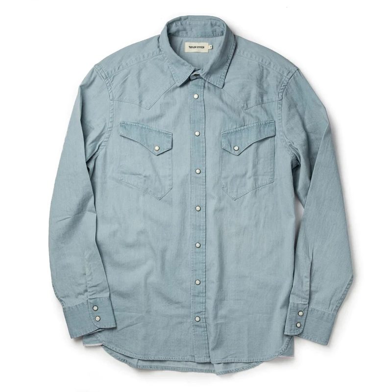 Taylor Stitch The Western Shirt denim