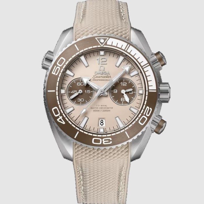 Omega Seamaster Planet Ocean boutique beige