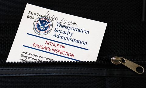 Baggage Inspection