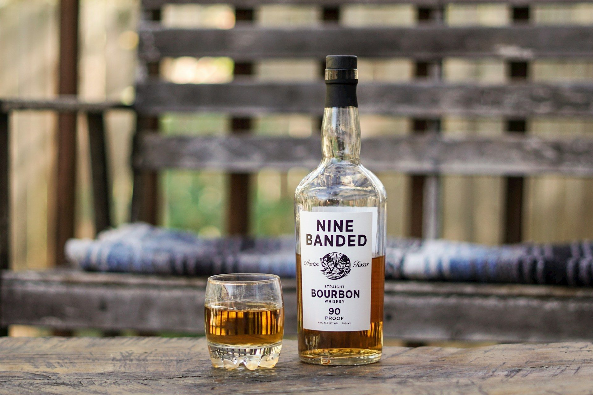 Bourbon bottle