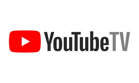 The YouTube TV logo against a white background.