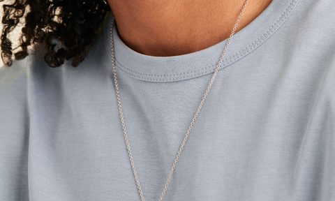 Mejuri Dog Tag Necklace