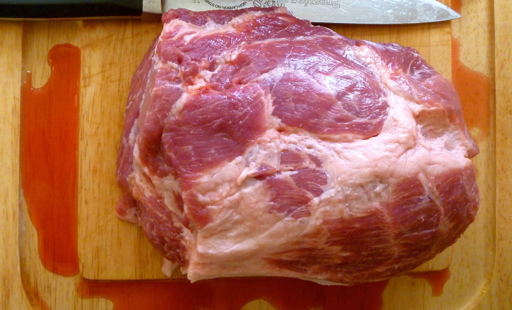 Pork butt roast