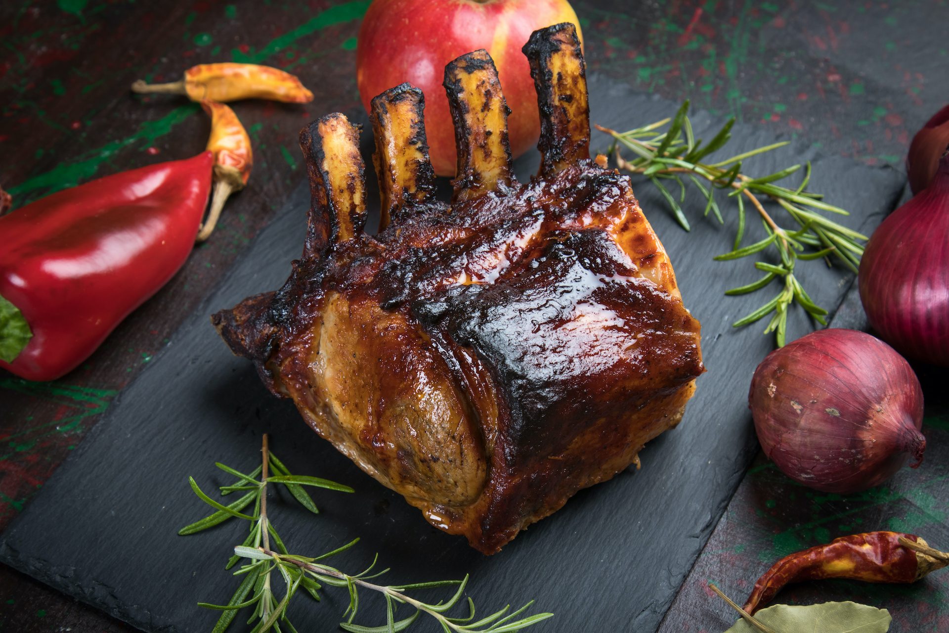 Pork rib roast
