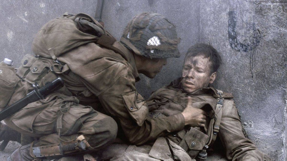 The cast of Band of Brothers.