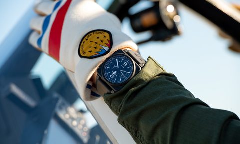 bell and ross watch sale jomashop march 2024 official partner patrouille de france 1