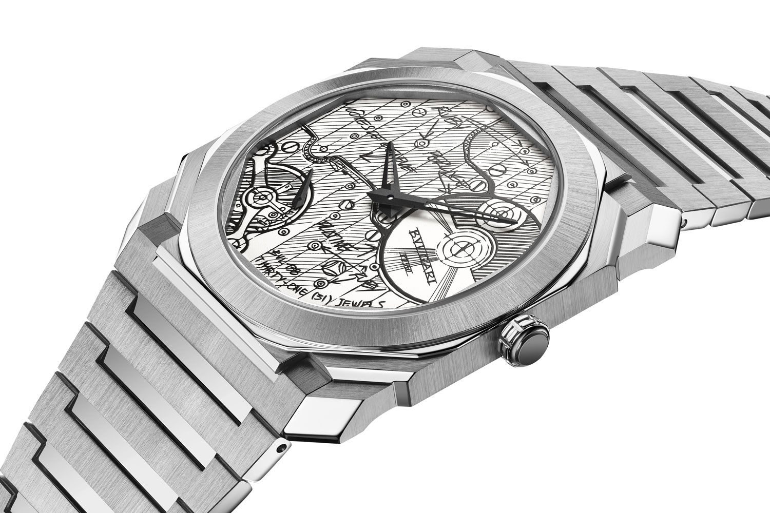 Bulgari Octo Finissimo Sketch dial steel