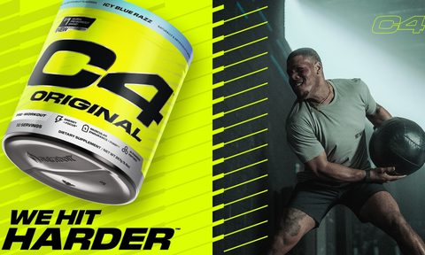 c4 pre workout powder new release rebrand boss hero 1