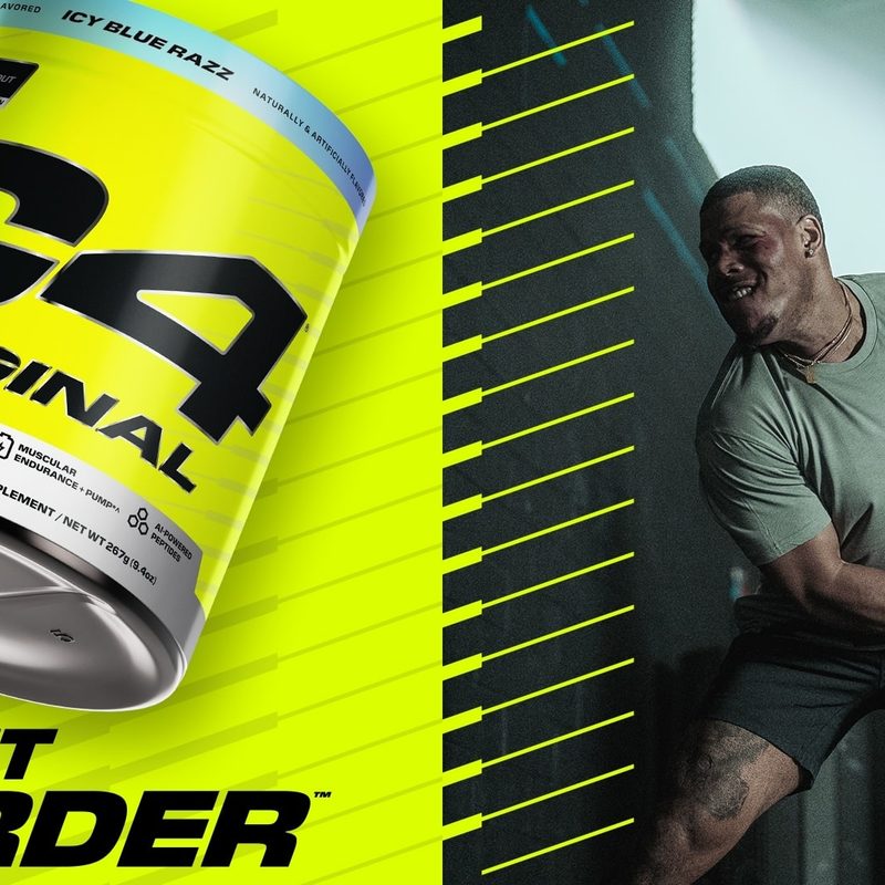 Ron Everline and C4 pre workout.