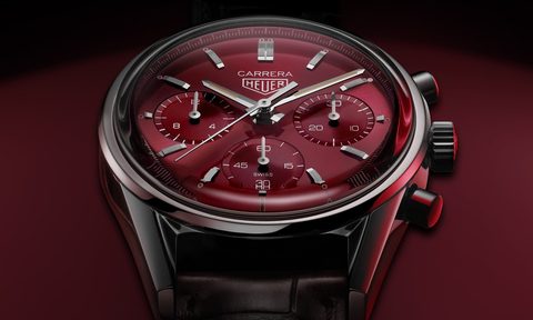 TAG Heuer Carrera Red Dial Chronograph