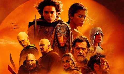 The official poster for Dune: Part Two.