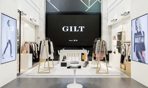 is gilt legitimate pop up store