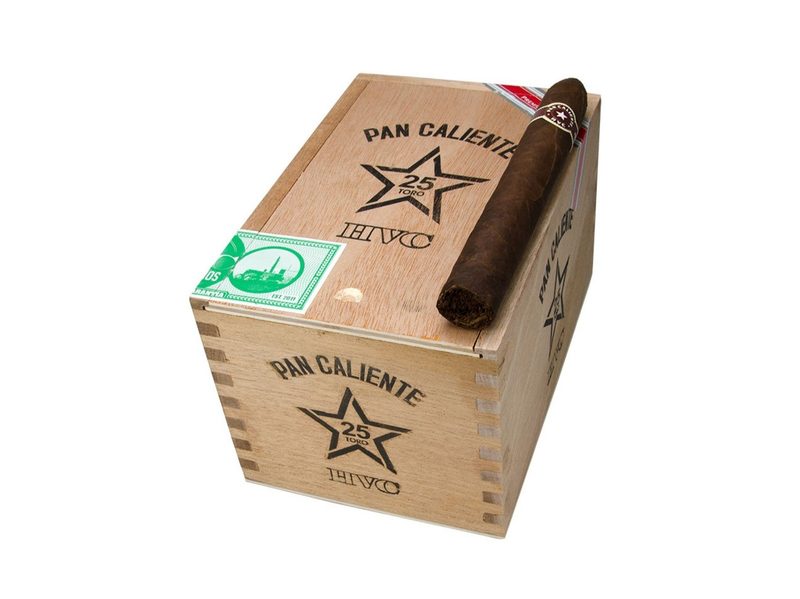 HVC Pan Caliente cigar with box