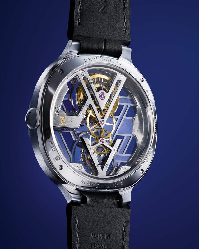 Voyager Flying Tourbillon "Poinçon de Genève" Plique-à-jour