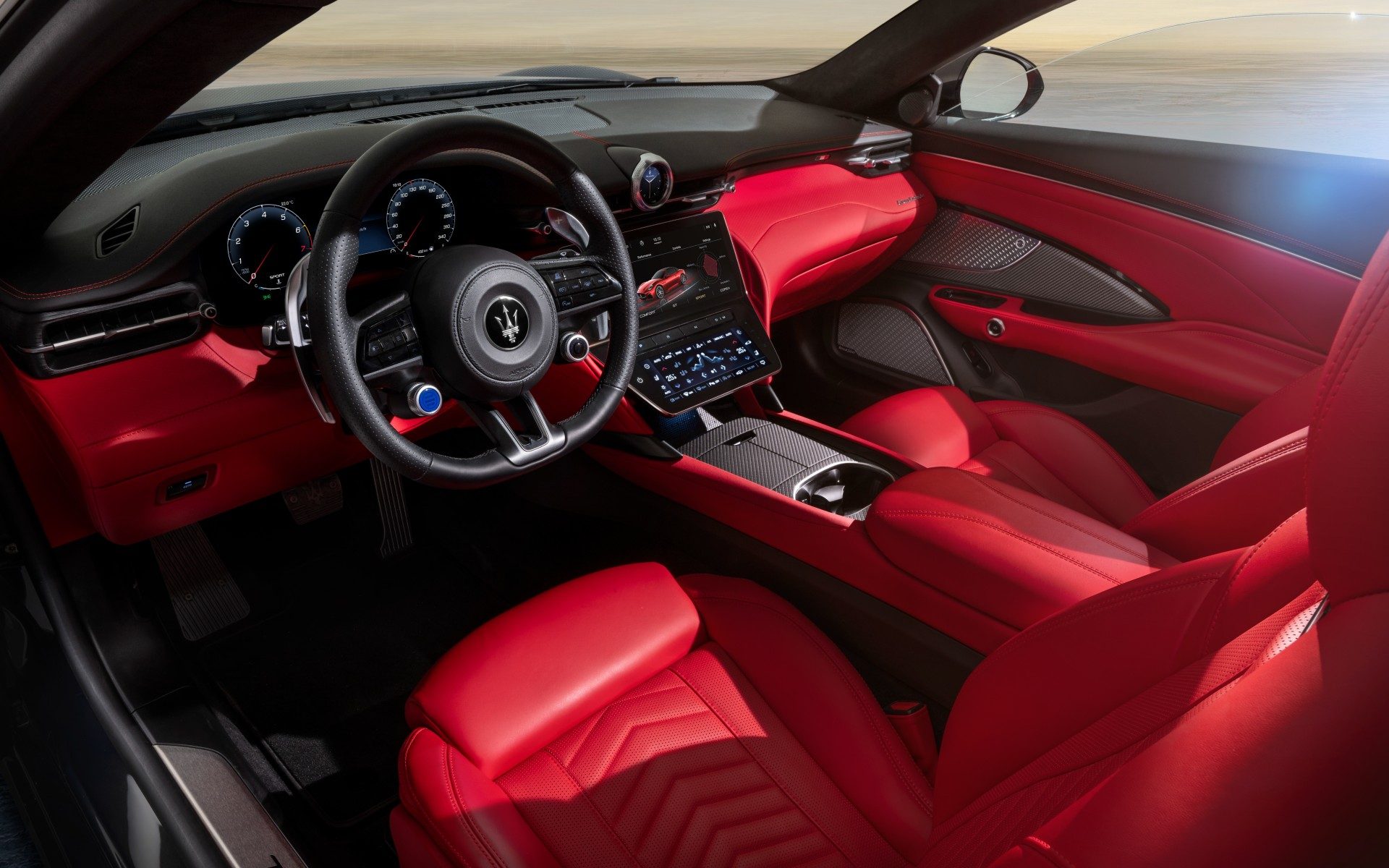 Maserati Grancabrio Trofeo interior