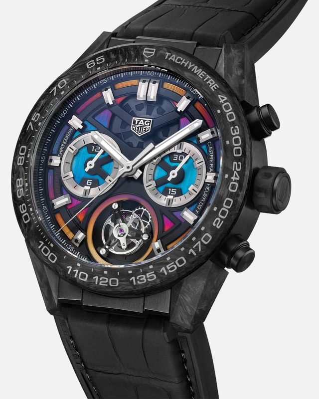 TAG Heuer Carrera Chronograph Tourbillon Polychrome