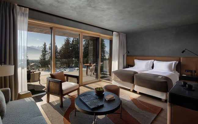 Six Senses Crans-Montana in Switzerland room view