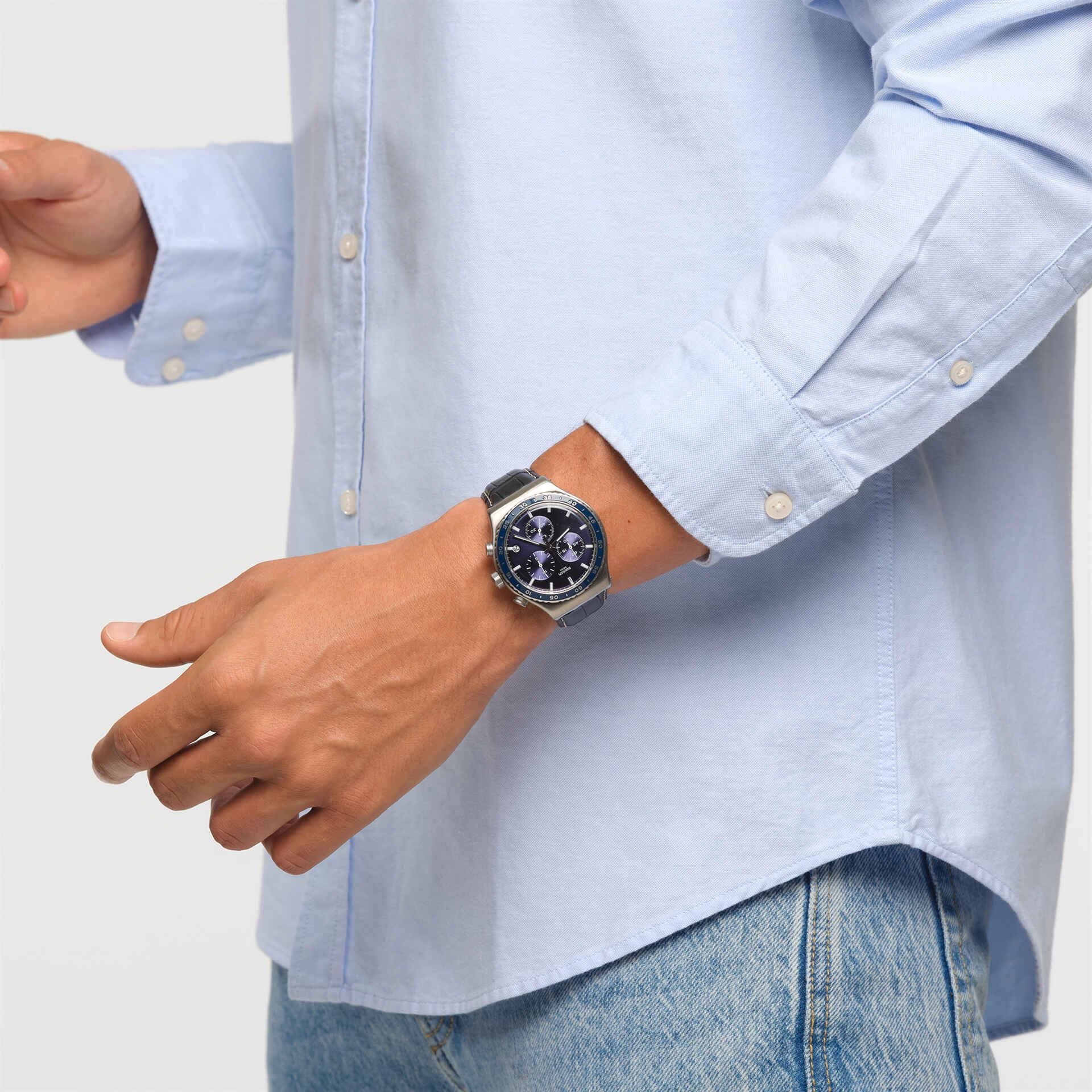 Swatch Cobalt Lagoon watch