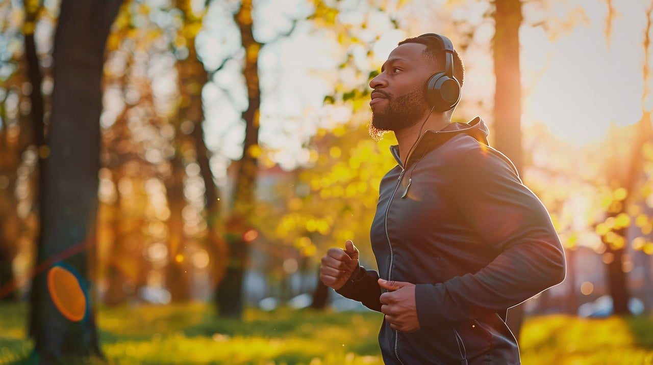 Man running