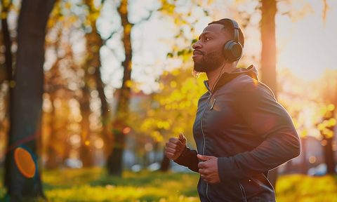 Man running