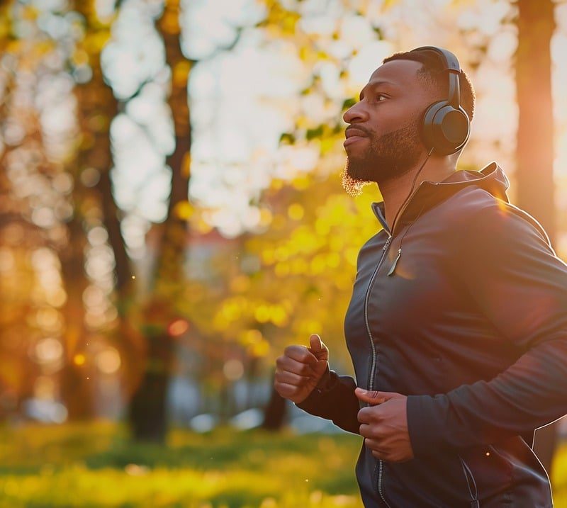 Man running