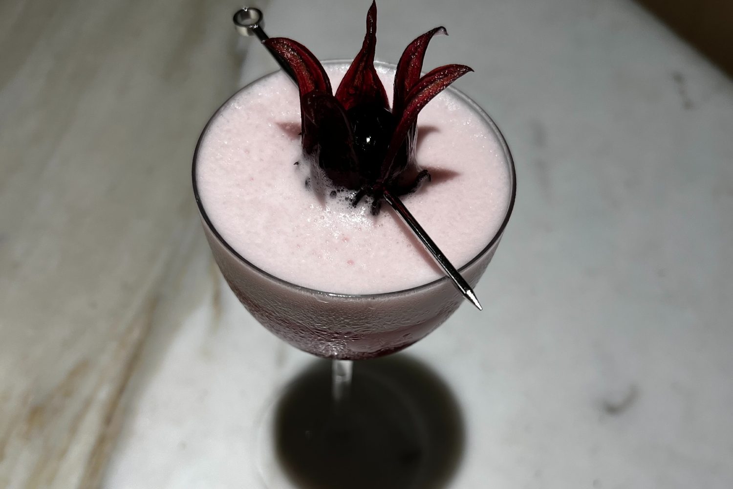 Botanist Gin Sour from Four Seasons.