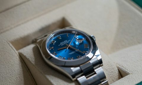 Rolex watch in case