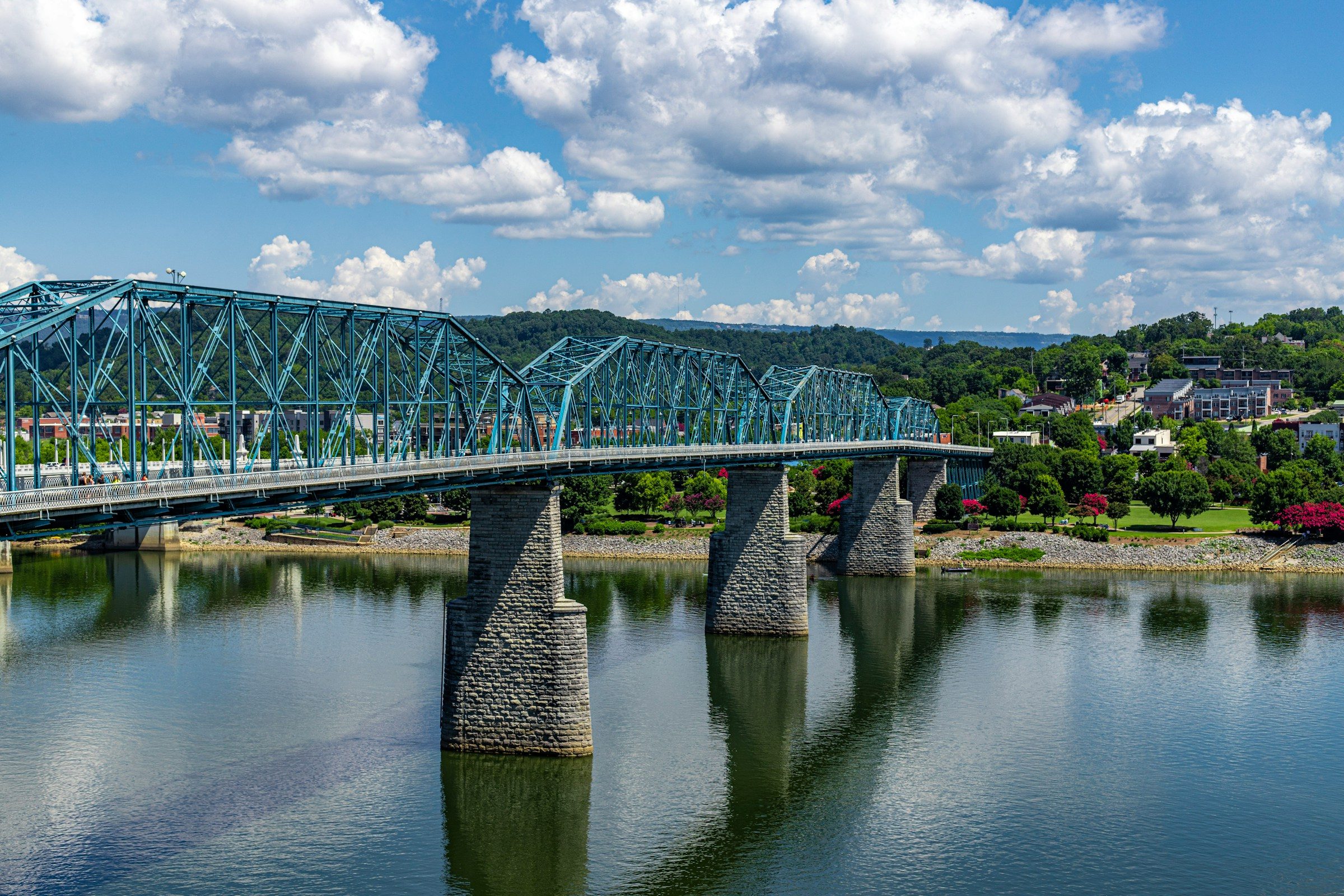 Walnut Street Bridge in Chattanooga, Tennessee