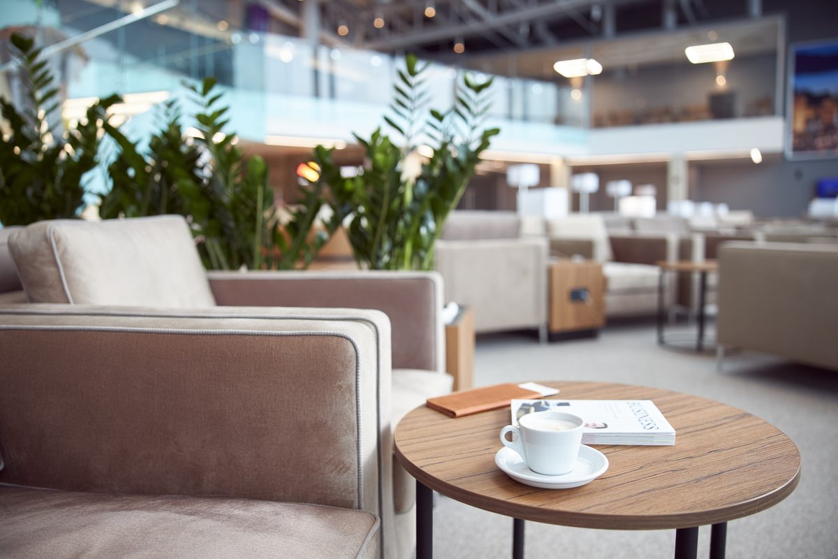 Airport lounge