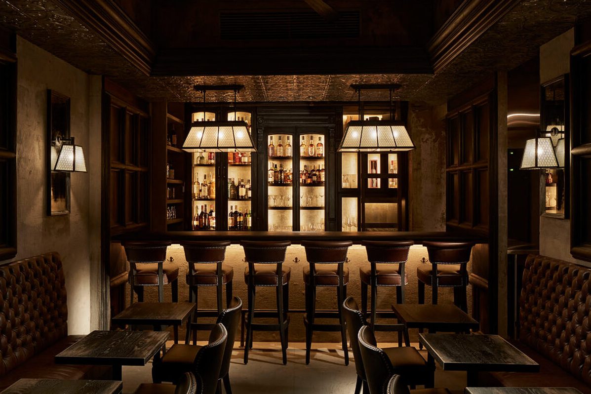 Sip&Guzzle bar in NYC.
