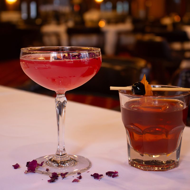 The Empress Rose cocktail