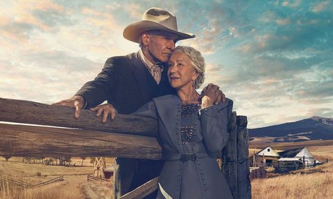 Harrison Ford and Helen Mirren in 1923