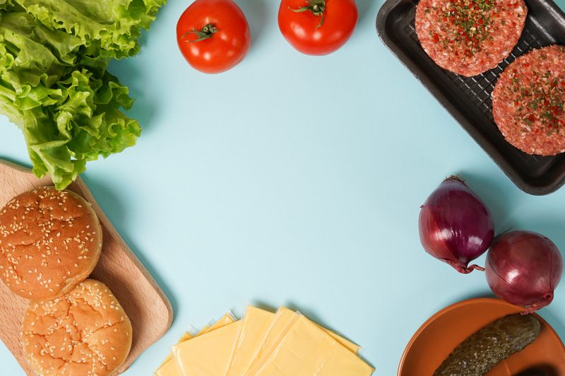 Burger ingredients
