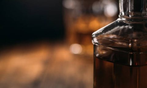 Bourbon bottle