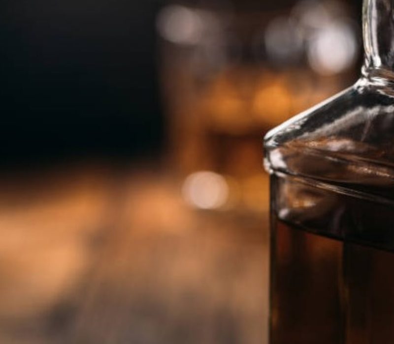 Bourbon bottle