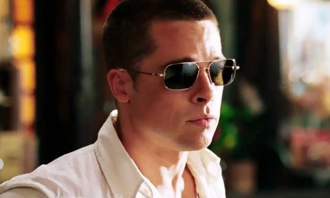 crew cut haircuts for men brad pitt