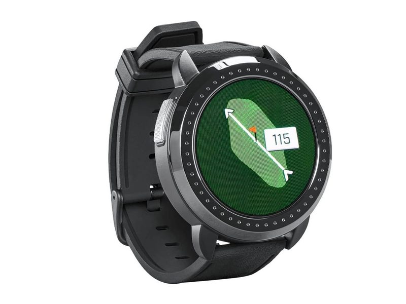 A green being displayed on the Bushnell Ion Elite GPS watch.