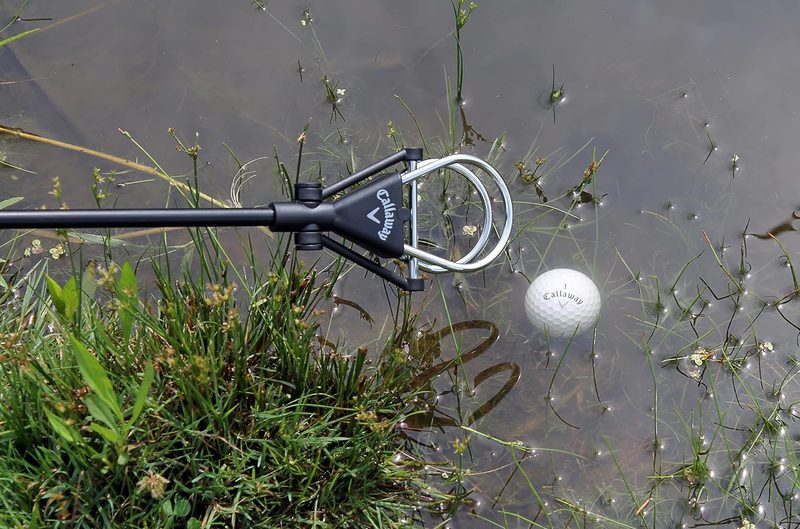 The Callaway Golf Ball Retriever for Water in action.
