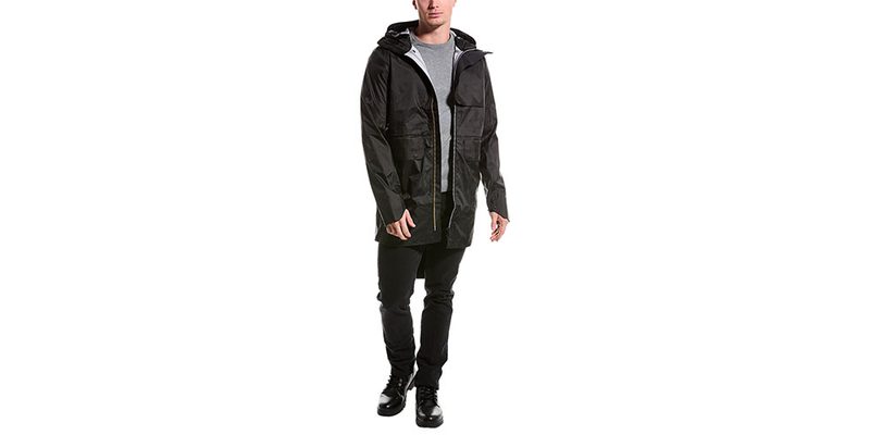 The Canada Goose Long Jacket on a white background.
