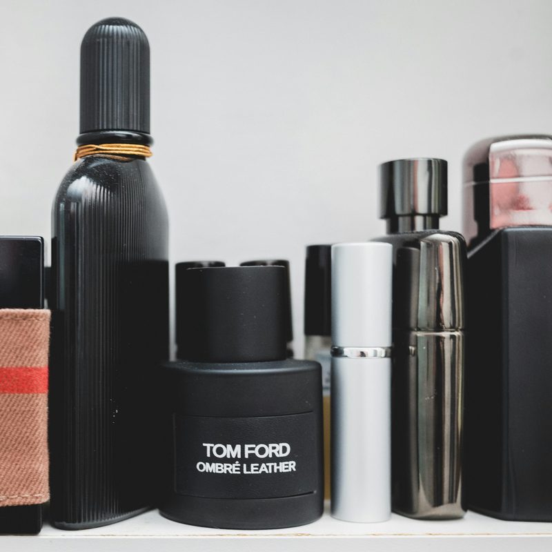 Cologne bottles