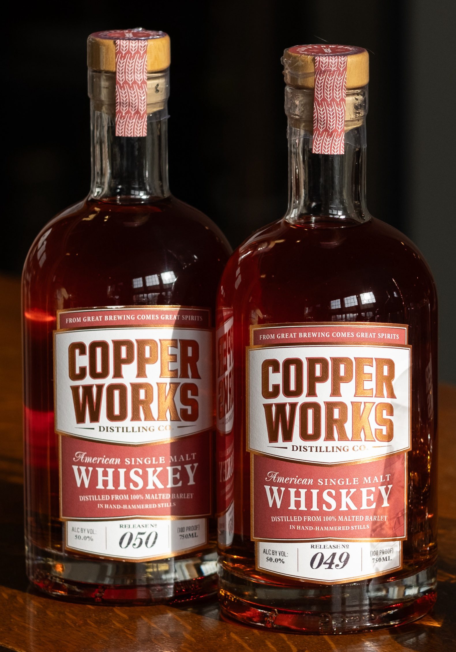 Copperworks whiskey