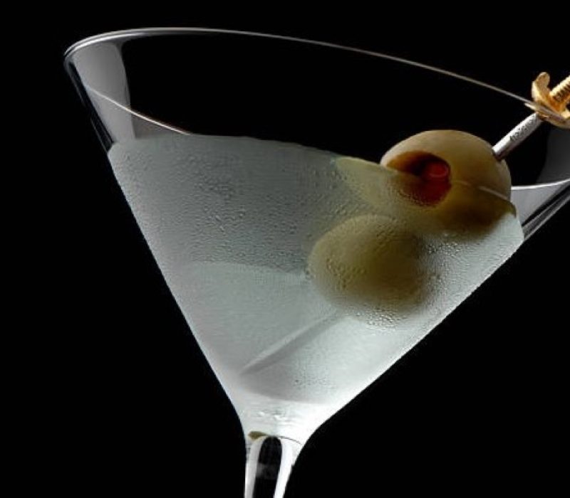 Dirty martini