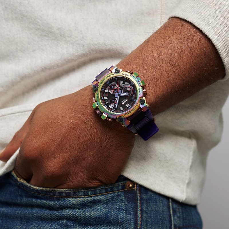 G-SHOCK MTG-B3000PRB1 'Aurora Oval' Limited Edition