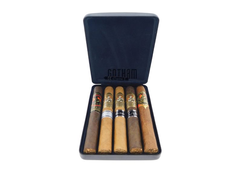Ghurka MVP Travel Case with five pack sampler