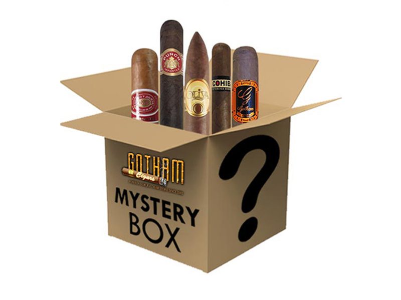 Gotham Cigar's mystery cigar box best cigar deals